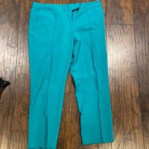 Turquoise dress pants